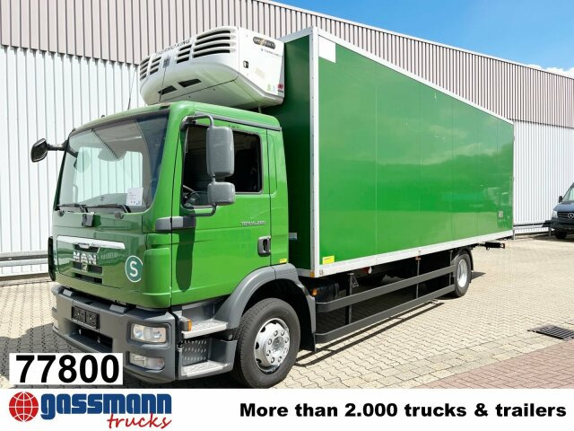 MAN TGM 15.290 4x2 BL, Tiefkühlkoffer - Hűtős teherautó: 1 kép. MAN TGM 15.290 4x2 BL, Tiefkühlkoffer - Hűtős teherautó: 1 kép.