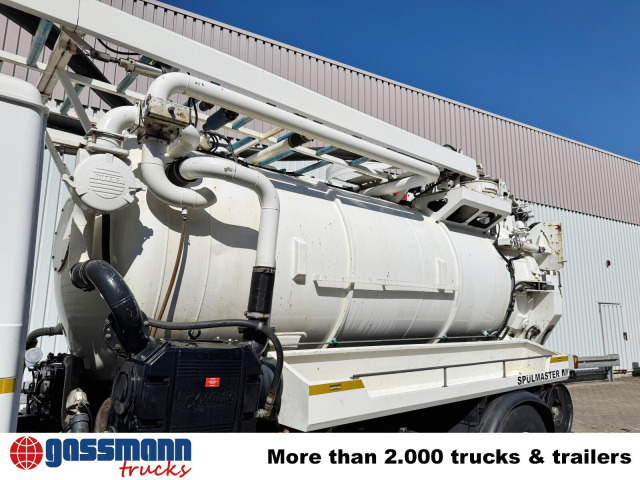 MAN TGM 18.284 4x2 BL, Assmann Saug- und Spülwagen - Utcaseprő gép: 5 kép. MAN TGM 18.284 4x2 BL, Assmann Saug- und Spülwagen - Utcaseprő gép: 5 kép.