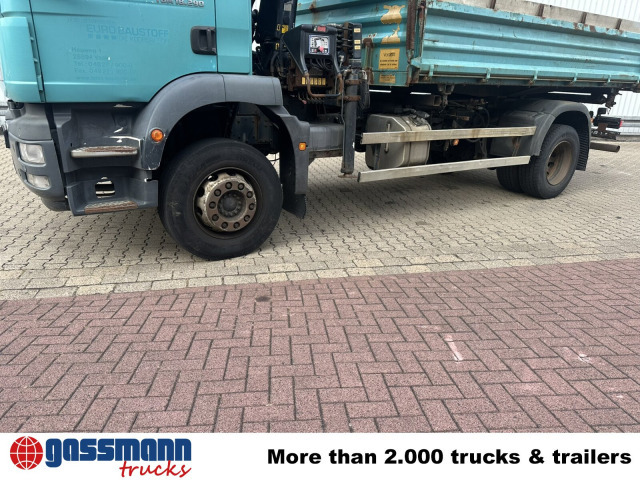 Billenőplatós teherautó, Darus autó MAN TGM 18.290 4x2 LL, EEV, Kran Hiab XS 111 ES-3: 12 kép.