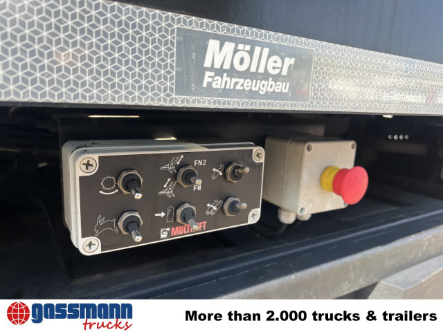 MAN TGM 18.320 4x2 BL, Hiab Tele-Absetzanlage, Funk - Konténerszállító: 5 kép. MAN TGM 18.320 4x2 BL, Hiab Tele-Absetzanlage, Funk - Konténerszállító: 5 kép.