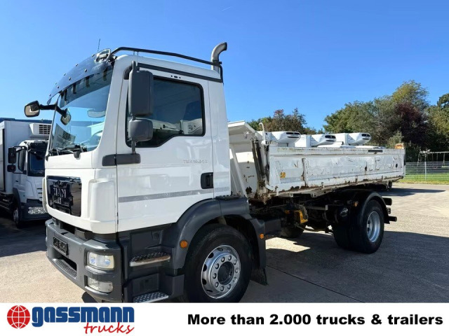 MAN TGM 18.340 4x2 BB - Billenőplatós teherautó: 3 kép. MAN TGM 18.340 4x2 BB - Billenőplatós teherautó: 3 kép.