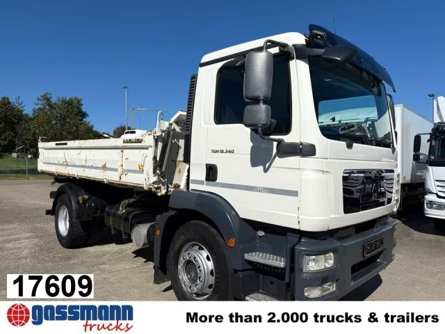MAN TGM 18.340 4x2 BB - Billenőplatós teherautó: 1 kép. MAN TGM 18.340 4x2 BB - Billenőplatós teherautó: 1 kép.
