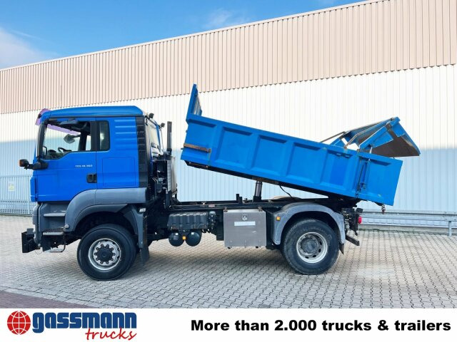 MAN TGS 18.360 4X4 BL, Hinterkipper, hydr. - Dömper: 3 kép. MAN TGS 18.360 4X4 BL, Hinterkipper, hydr. - Dömper: 3 kép.