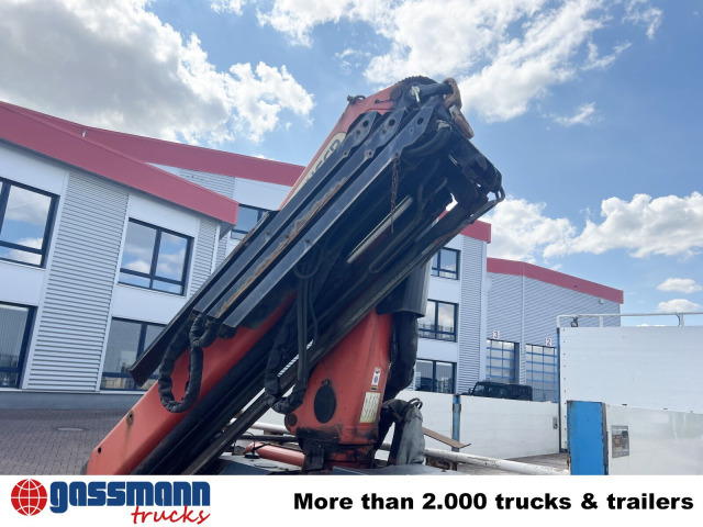 MAN TGS 18.400 4X2 BL, Kran PK 12002-EH B Funk, 2x - Platós teherautó, Darus autó: 2 kép. MAN TGS 18.400 4X2 BL, Kran PK 12002-EH B Funk, 2x - Platós teherautó, Darus autó: 2 kép.