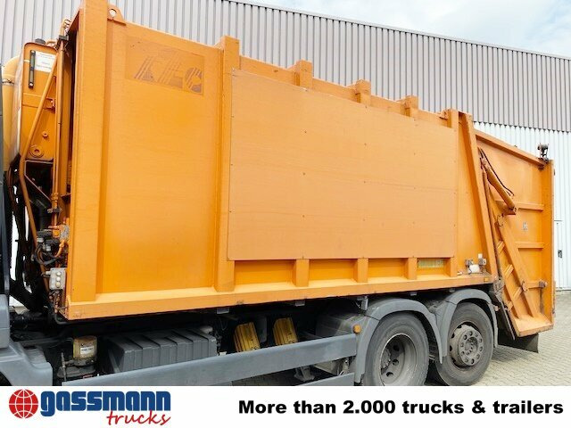 MAN TGS 26.320 6x2-4 BL, Lenkachse, Haller X2, - Szemetesautó: 2 kép. MAN TGS 26.320 6x2-4 BL, Lenkachse, Haller X2, - Szemetesautó: 2 kép.