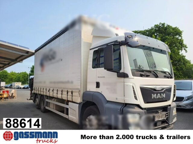 MAN TGS 26.400 6x2-4 LL, Lenk-/Lift, Edscha, - Platós teherautó, Darus autó: 1 kép. MAN TGS 26.400 6x2-4 LL, Lenk-/Lift, Edscha, - Platós teherautó, Darus autó: 1 kép.