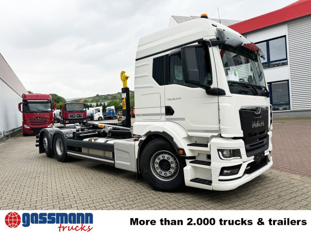 Új Horgos rakodó teherautó MAN TGS 26.470 6x2-4 LL CH, Retarder, Navi,: 9 kép.