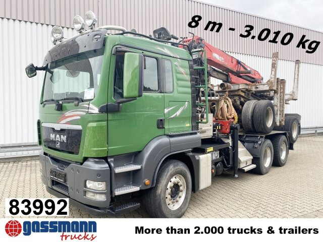 MAN TGS 26.480 6x4 BB, Intarder, Kran Epsilon - Rönkszállító teherautó, Darus autó: 1 kép. MAN TGS 26.480 6x4 BB, Intarder, Kran Epsilon - Rönkszállító teherautó, Darus autó: 1 kép.
