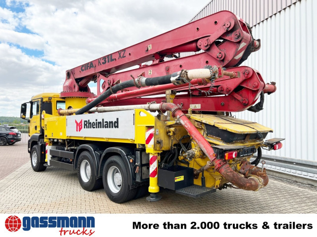 Betonpumpa MAN TGS 33.440 6X4 BB, Betonpumpe CIFA K31L XZ, 31m: 15 kép. Betonpumpa MAN TGS 33.440 6X4 BB, Betonpumpe CIFA K31L XZ, 31m: 15 kép.