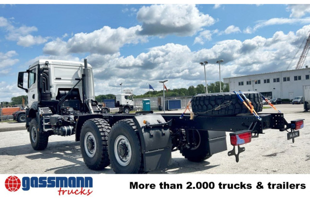 MAN TGS 33.440 6x6 BB CH, Euro2, Einzelbereifung - Alvaz teherautó: 4 kép. MAN TGS 33.440 6x6 BB CH, Euro2, Einzelbereifung - Alvaz teherautó: 4 kép.