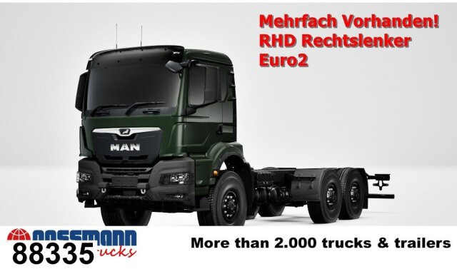 MAN TGS 33.440 6x6 BB CH RHD, Euro2, Rechtslenker, - Alvaz teherautó: 1 kép. MAN TGS 33.440 6x6 BB CH RHD, Euro2, Rechtslenker, - Alvaz teherautó: 1 kép.
