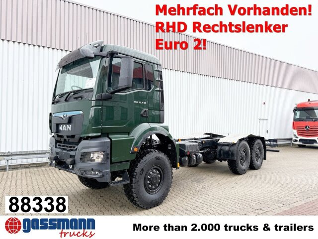 MAN TGS 33.440 6x6 BB CH RHD, Euro2, Rechtslenker, - Alvaz teherautó: 1 kép. MAN TGS 33.440 6x6 BB CH RHD, Euro2, Rechtslenker, - Alvaz teherautó: 1 kép.