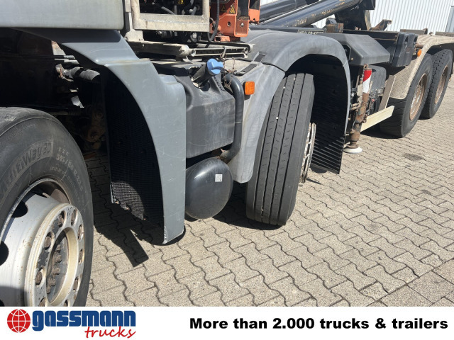 MAN TGS 35.440 8x4 BL, Meiller 19.62, Atlas Kran - Horgos rakodó teherautó, Darus autó: 5 kép. MAN TGS 35.440 8x4 BL, Meiller 19.62, Atlas Kran - Horgos rakodó teherautó, Darus autó: 5 kép.