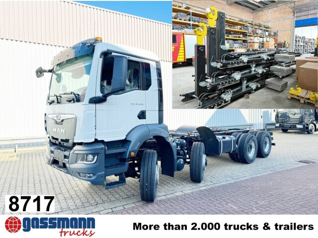 MAN TGS 35.480 8x6H BL CH, HydroDrive, Navi, - Horgos rakodó teherautó: 1 kép. MAN TGS 35.480 8x6H BL CH, HydroDrive, Navi, - Horgos rakodó teherautó: 1 kép.