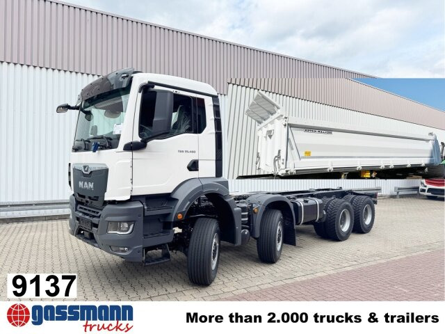 MAN TGS 35.480 8x8 BB CH, Hohe Bauart, Nebenantrieb - Billenőplatós teherautó: 1 kép. MAN TGS 35.480 8x8 BB CH, Hohe Bauart, Nebenantrieb - Billenőplatós teherautó: 1 kép.