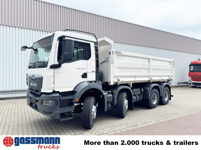 MAN TGS 41.440 8x4 BB, Bordmatik, ca. 16m³ - Billenőplatós teherautó: 4 kép. MAN TGS 41.440 8x4 BB, Bordmatik, ca. 16m³ - Billenőplatós teherautó: 4 kép.