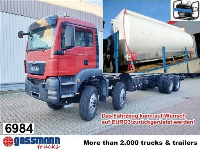 MAN TGS 41.480 8X6 BB, ca. 25.000l mit Separatpumpe - Tartályos teherautó: 1 kép. MAN TGS 41.480 8X6 BB, ca. 25.000l mit Separatpumpe - Tartályos teherautó: 1 kép.