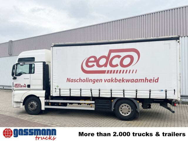 Platós teherautó MAN TGX 18.400 4X2 BL, Fahrschule, 2x AHK, 6 Sitzer: 12 kép.