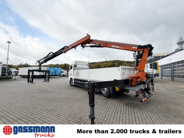 Új Platós teherautó, Darus autó MAN TGX 26.470 6x2-4 BL, Lenk-/Liftachse, Retarder,: 9 kép.