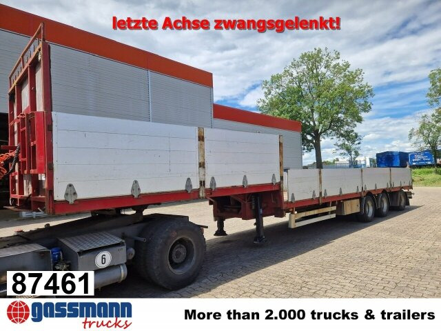 MED TRIDEX JTS, Lenkachse - Platós félpótkocsi: 1 kép. MED TRIDEX JTS, Lenkachse - Platós félpótkocsi: 1 kép.