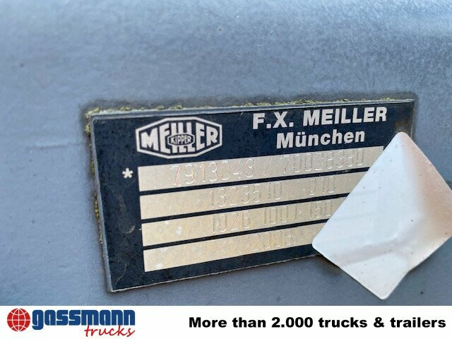 Meiller Hilfsrahmen 2-3-Achs-Dreiseitenkipper, VOLVO! - Billenőplatós teherautó: 5 kép. Meiller Hilfsrahmen 2-3-Achs-Dreiseitenkipper, VOLVO! - Billenőplatós teherautó: 5 kép.