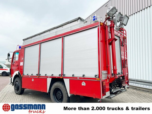 Mercedes-Benz 1219 AF 4x4, Rüstwagen, Seilwinde, - Tűzoltóautó: 3 kép. Mercedes-Benz 1219 AF 4x4, Rüstwagen, Seilwinde, - Tűzoltóautó: 3 kép.