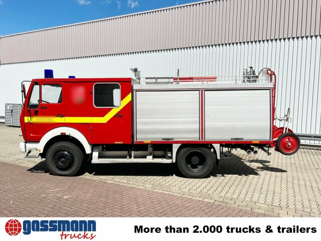 Mercedes-Benz 1222 AF 4x4 Doka, LHF 16 - Tűzoltóautó: 3 kép. Mercedes-Benz 1222 AF 4x4 Doka, LHF 16 - Tűzoltóautó: 3 kép.