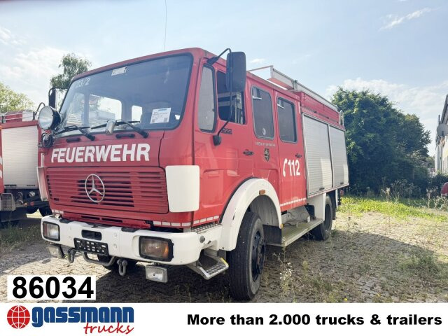 Mercedes-Benz 1222 AF 4x4 Doka, TLF 16/25 - Tűzoltóautó: 1 kép. Mercedes-Benz 1222 AF 4x4 Doka, TLF 16/25 - Tűzoltóautó: 1 kép.