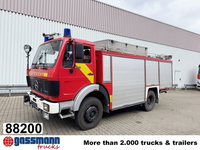 Mercedes-Benz 1222 AF 4x4, Rüstwagen RW 2, Seilwinde - Mentőautó: 1 kép. Mercedes-Benz 1222 AF 4x4, Rüstwagen RW 2, Seilwinde - Mentőautó: 1 kép.