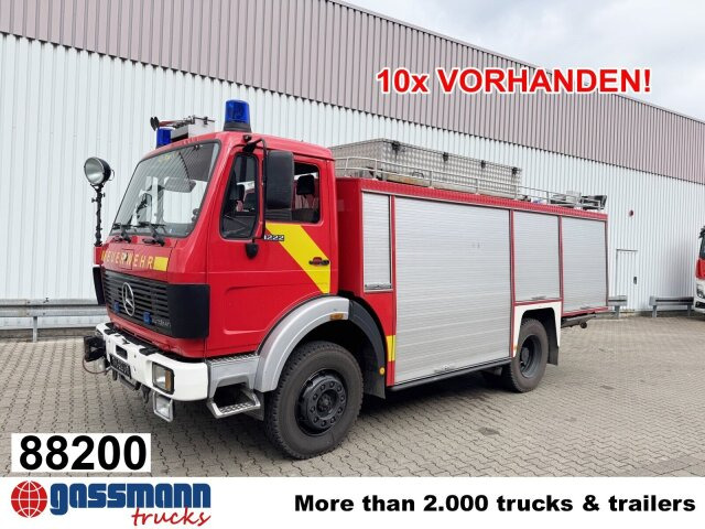 Mercedes-Benz 1222 AF 4x4, Rüstwagen RW 2, Seilwinde - Tűzoltóautó: 1 kép. Mercedes-Benz 1222 AF 4x4, Rüstwagen RW 2, Seilwinde - Tűzoltóautó: 1 kép.