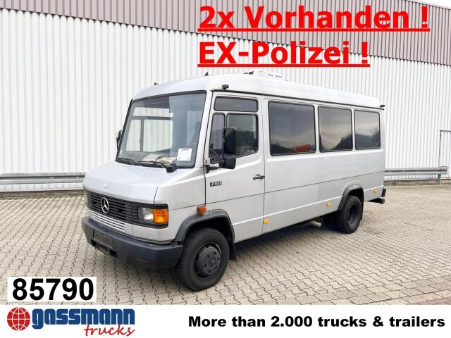 Mercedes-Benz 711 D-KA 4x2, Standklima, 11-Sitze, 2 x on stock - Minibusz, Kisbusz: 1 kép. Mercedes-Benz 711 D-KA 4x2, Standklima, 11-Sitze, 2 x on stock - Minibusz, Kisbusz: 1 kép.