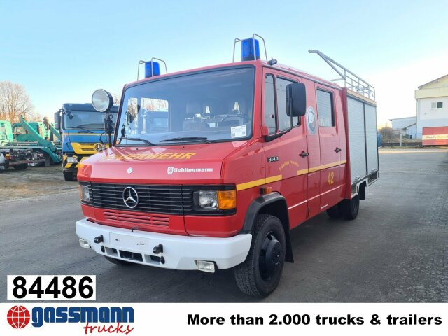 Mercedes-Benz 814 D 4x2 Doka, LF 8/6 - Tűzoltóautó: 1 kép. Mercedes-Benz 814 D 4x2 Doka, LF 8/6 - Tűzoltóautó: 1 kép.