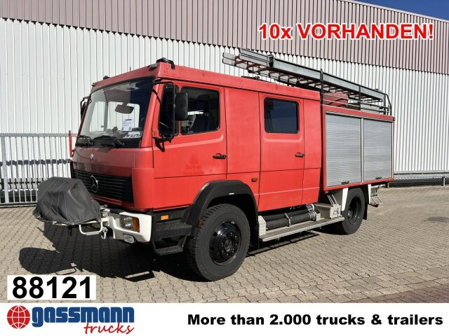 Mercedes-Benz 917 AF 4x4 Doka, TLF 16-TS - Mentőautó: 1 kép. Mercedes-Benz 917 AF 4x4 Doka, TLF 16-TS - Mentőautó: 1 kép.