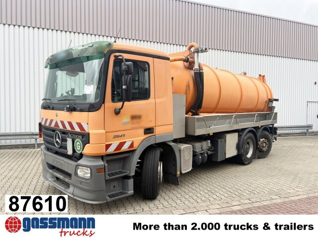 Mercedes-Benz Actros 2541 L 6x2, Lenkachse, Küller Saug- und - Utcaseprő gép: 1 kép. Mercedes-Benz Actros 2541 L 6x2, Lenkachse, Küller Saug- und - Utcaseprő gép: 1 kép.