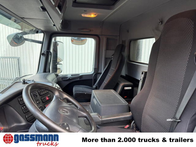 Mercedes-Benz Actros 2541 L 6x2, Lenkachse, Meiller RK 20.65, - Horgos rakodó teherautó, Darus autó: 2 kép. Mercedes-Benz Actros 2541 L 6x2, Lenkachse, Meiller RK 20.65, - Horgos rakodó teherautó, Darus autó: 2 kép.