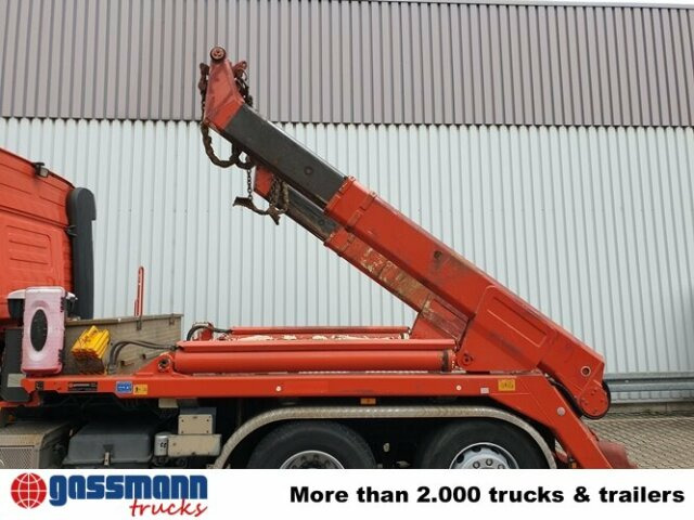 Mercedes-Benz Actros 2544 L 6x2, ADR, Retarder, Lenkachse - Konténerszállító: 5 kép. Mercedes-Benz Actros 2544 L 6x2, ADR, Retarder, Lenkachse - Konténerszállító: 5 kép.