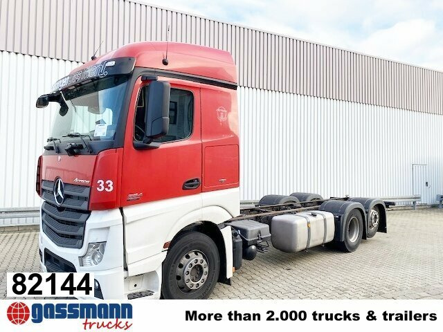 Mercedes-Benz Actros 2545 L 6x2, StreamSpace, Liftachse, - Alvaz teherautó: 1 kép. Mercedes-Benz Actros 2545 L 6x2, StreamSpace, Liftachse, - Alvaz teherautó: 1 kép.