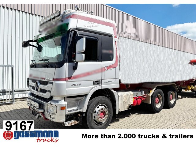 Mercedes-Benz Actros 2648 LK 6x4, Retarder, Bi-Xenon - Alvaz teherautó: 1 kép. Mercedes-Benz Actros 2648 LK 6x4, Retarder, Bi-Xenon - Alvaz teherautó: 1 kép.