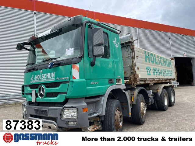 Mercedes-Benz Actros MP III 3544/8x4/4, 3 Pedale - Billenőplatós teherautó: 1 kép. Mercedes-Benz Actros MP III 3544/8x4/4, 3 Pedale - Billenőplatós teherautó: 1 kép.
