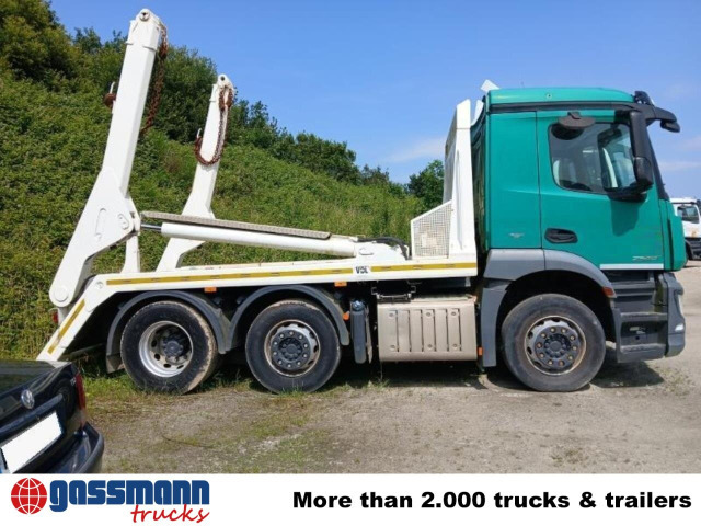 Mercedes-Benz Antos 2540 L 6x2, Teleabsetzer - Konténerszállító: 5 kép. Mercedes-Benz Antos 2540 L 6x2, Teleabsetzer - Konténerszállító: 5 kép.