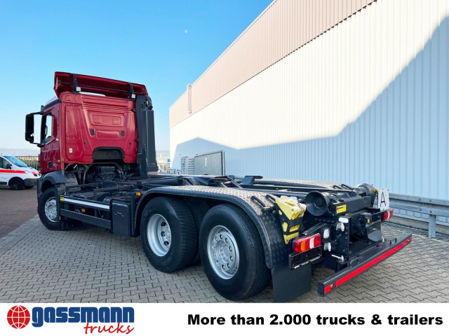 Horgos rakodó teherautó Mercedes-Benz Antos 2545 L 6x2, Retarder, Lenk-/Liftachse: 12 kép. Horgos rakodó teherautó Mercedes-Benz Antos 2545 L 6x2, Retarder, Lenk-/Liftachse: 12 kép.