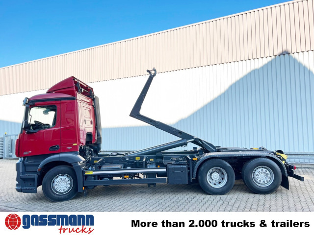 Horgos rakodó teherautó Mercedes-Benz Antos 2545 L 6x2, Retarder, Lenk-/Liftachse: 13 kép. Horgos rakodó teherautó Mercedes-Benz Antos 2545 L 6x2, Retarder, Lenk-/Liftachse: 13 kép.