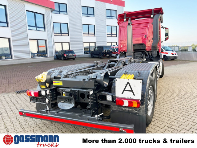 Horgos rakodó teherautó Mercedes-Benz Antos 2545 L 6x2, Retarder, Lenk-/Liftachse: 10 kép. Horgos rakodó teherautó Mercedes-Benz Antos 2545 L 6x2, Retarder, Lenk-/Liftachse: 10 kép.