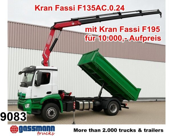 Mercedes-Benz Arocs 1840 K 4x2, MultimediaCockpit, - Billenőplatós teherautó, Darus autó: 1 kép. Mercedes-Benz Arocs 1840 K 4x2, MultimediaCockpit, - Billenőplatós teherautó, Darus autó: 1 kép.