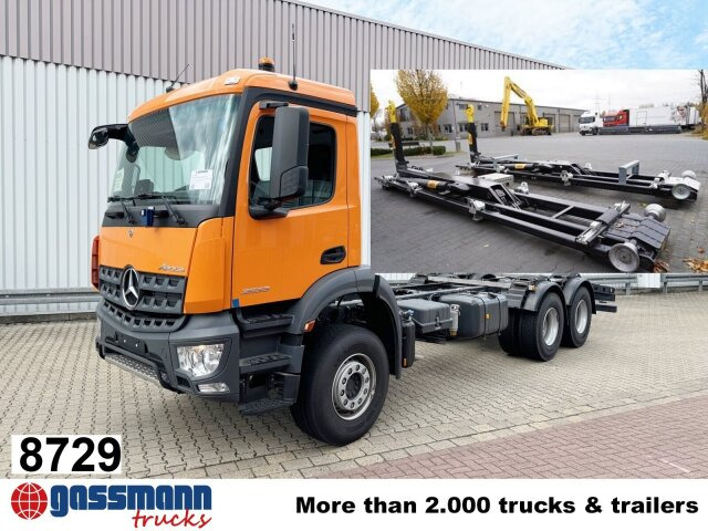 Mercedes-Benz Arocs 2633 6x4, 2x Nebenantrieb - Alvaz teherautó: 1 kép. Mercedes-Benz Arocs 2633 6x4, 2x Nebenantrieb - Alvaz teherautó: 1 kép.
