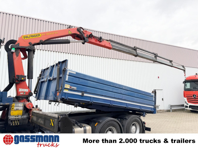 Mercedes-Benz Arocs 2640 LK 6x4, Alu-Bordwände, Kran - Billenőplatós teherautó, Darus autó: 2 kép. Mercedes-Benz Arocs 2640 LK 6x4, Alu-Bordwände, Kran - Billenőplatós teherautó, Darus autó: 2 kép.