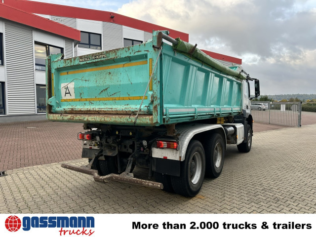 Mercedes-Benz Arocs 2643 K 6x4, Rollplane, Meiller - Billenőplatós teherautó: 4 kép. Mercedes-Benz Arocs 2643 K 6x4, Rollplane, Meiller - Billenőplatós teherautó: 4 kép.