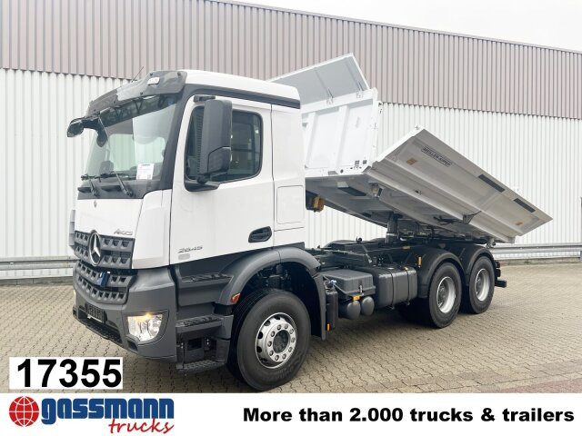 Mercedes-Benz Arocs 2645 K 6x4, MultimediaCockpit, Bordmatik - Billenőplatós teherautó: 1 kép. Mercedes-Benz Arocs 2645 K 6x4, MultimediaCockpit, Bordmatik - Billenőplatós teherautó: 1 kép.