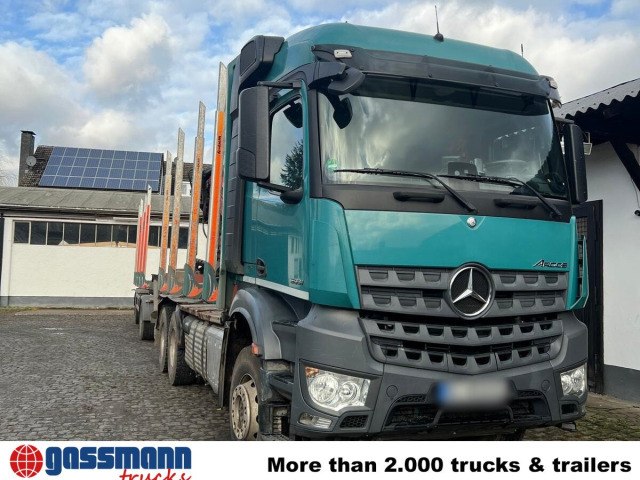 Mercedes-Benz Arocs 2651 L 6x4, Retarder, StreamSpace, - Rönkszállító teherautó, Darus autó: 2 kép. Mercedes-Benz Arocs 2651 L 6x4, Retarder, StreamSpace, - Rönkszállító teherautó, Darus autó: 2 kép.