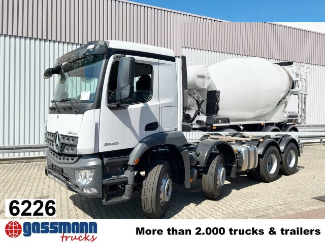 Mercedes-Benz Arocs 3240 8x4, 9/10m³ Mischer - Betonmixer: 1 kép. Mercedes-Benz Arocs 3240 8x4, 9/10m³ Mischer - Betonmixer: 1 kép.